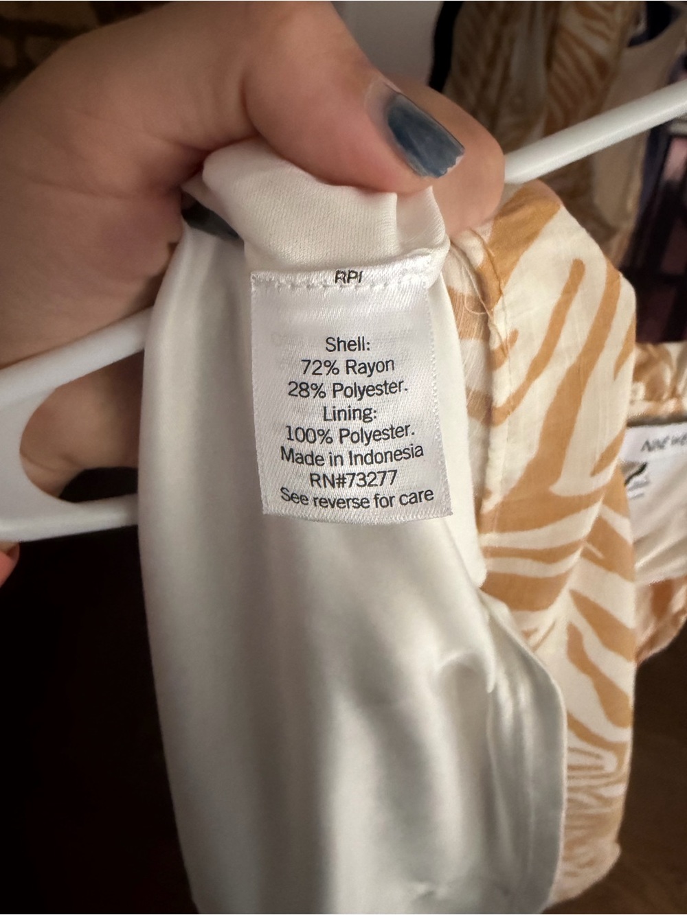 Nine West tiered peasant zebra print maxi dress - Picture 8 of 9